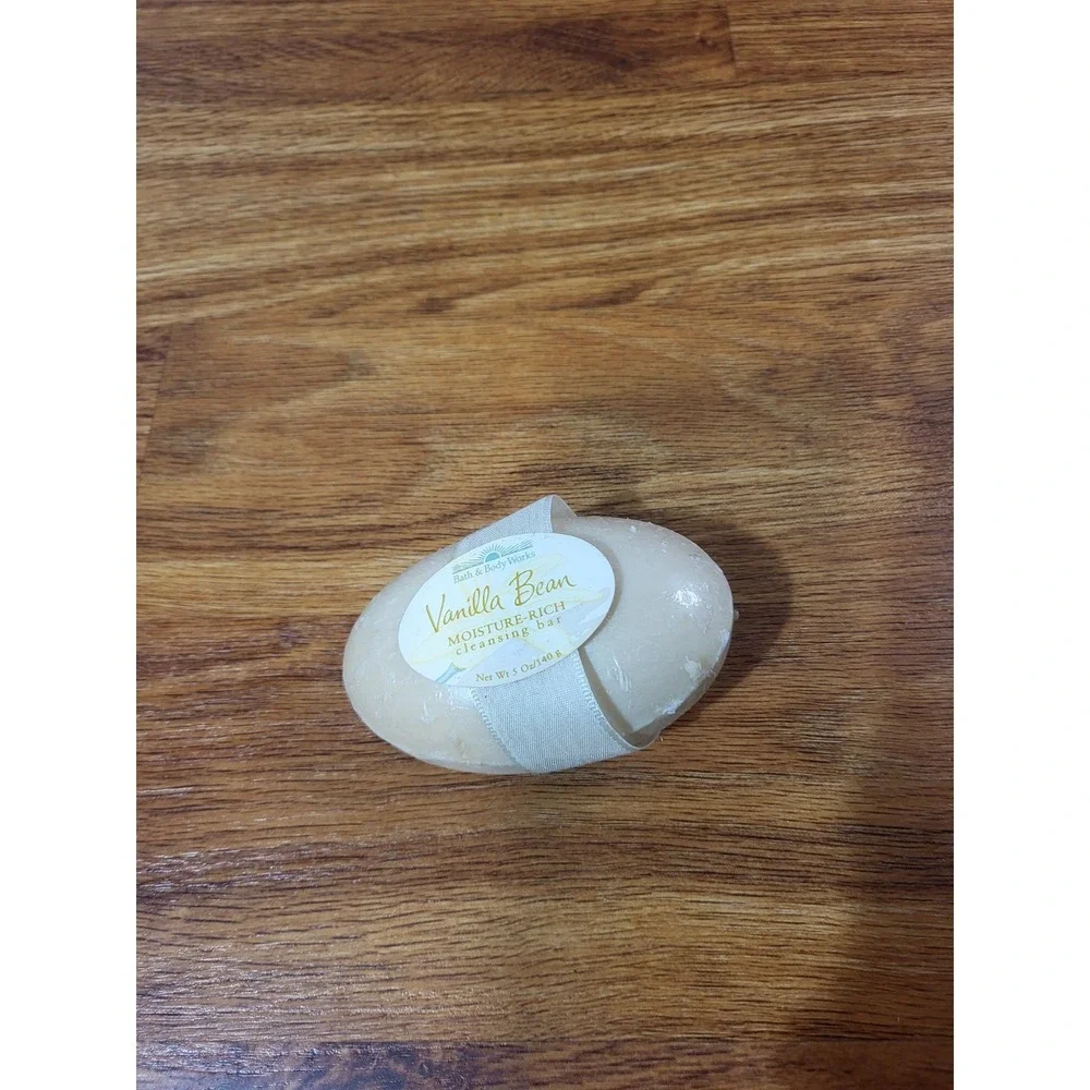 Vtge Bath & Body Works Vanilla Bean Cleansing Bar 5 Oz